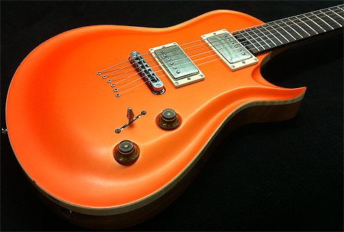 Custom Shop Guitar Arancio Borealis