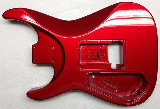 kandy apple red guitar