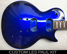 kandy blue gibson guitar